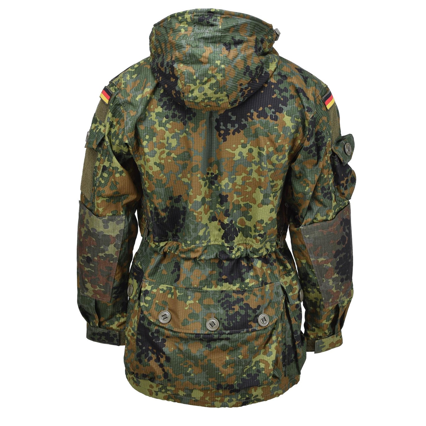 Leo Kohler Tactical Smock Style Jacket Flecktarn Print