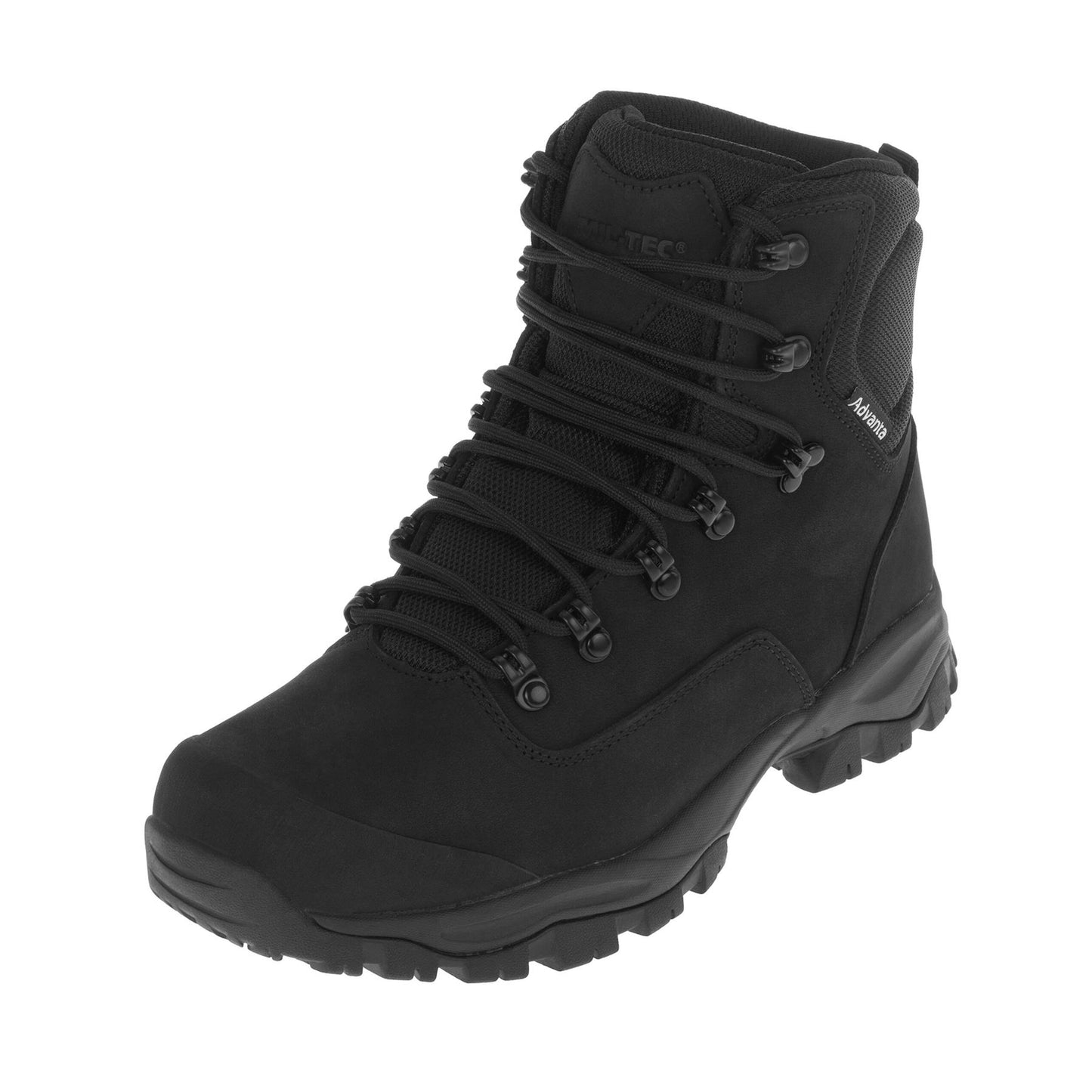 MiL-TEC atsparūs vandeniui taktiniai batai juodos spalvos