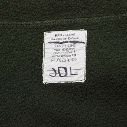 Dutch army fleece sports jumper olive