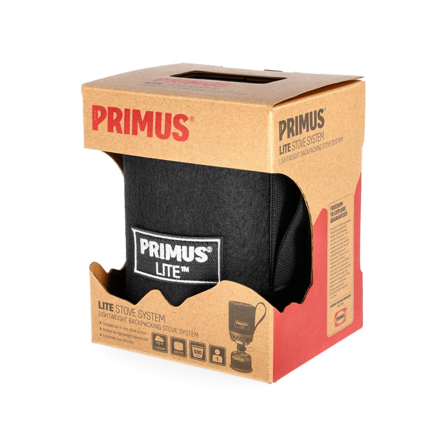 Primus Lite compact tourist stove system with gas stove