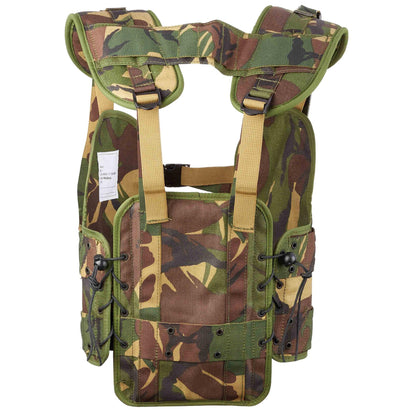 Dutch army tactical vest with alice clip holsters