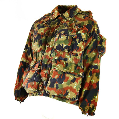 Swiss Army Hooded Jacket M70 Alpenfalge Print