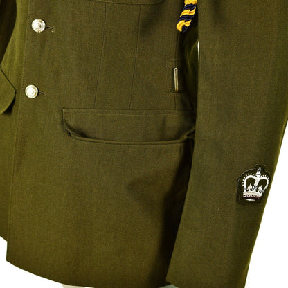 British Army uniform parade jacket made of wool Olive