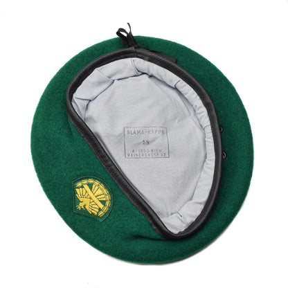 Austrian army woolen beret Green