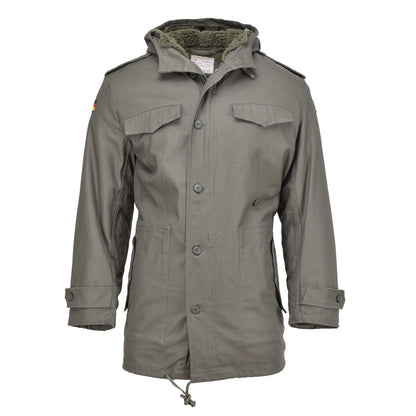 MIL-TEC German military style parka jacket with hood