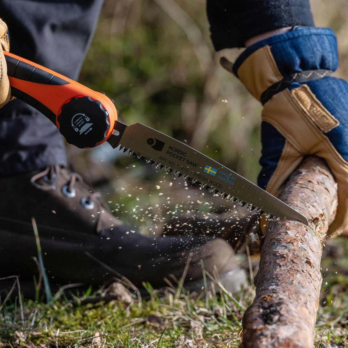 NORDIC POCKET SAW compact manual chainsaw