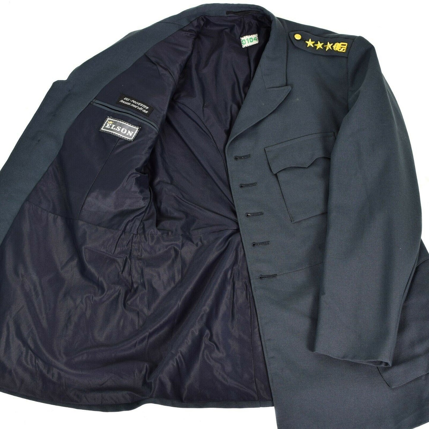 Swedish army infantry parade jacket Blue