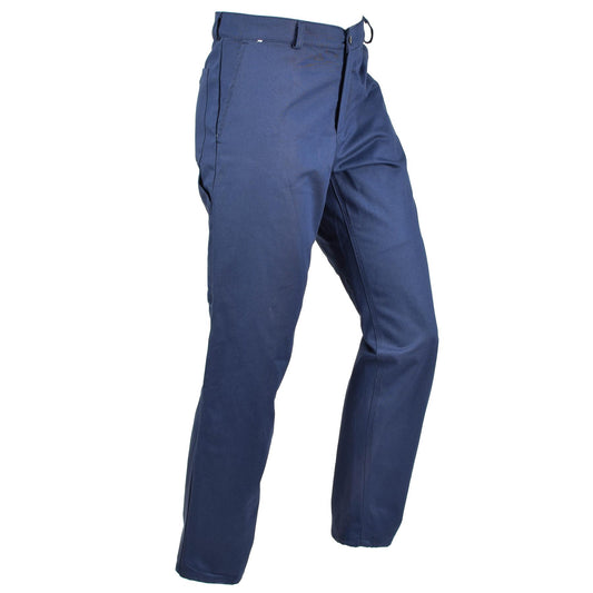 Italian army work pants cotton Blue