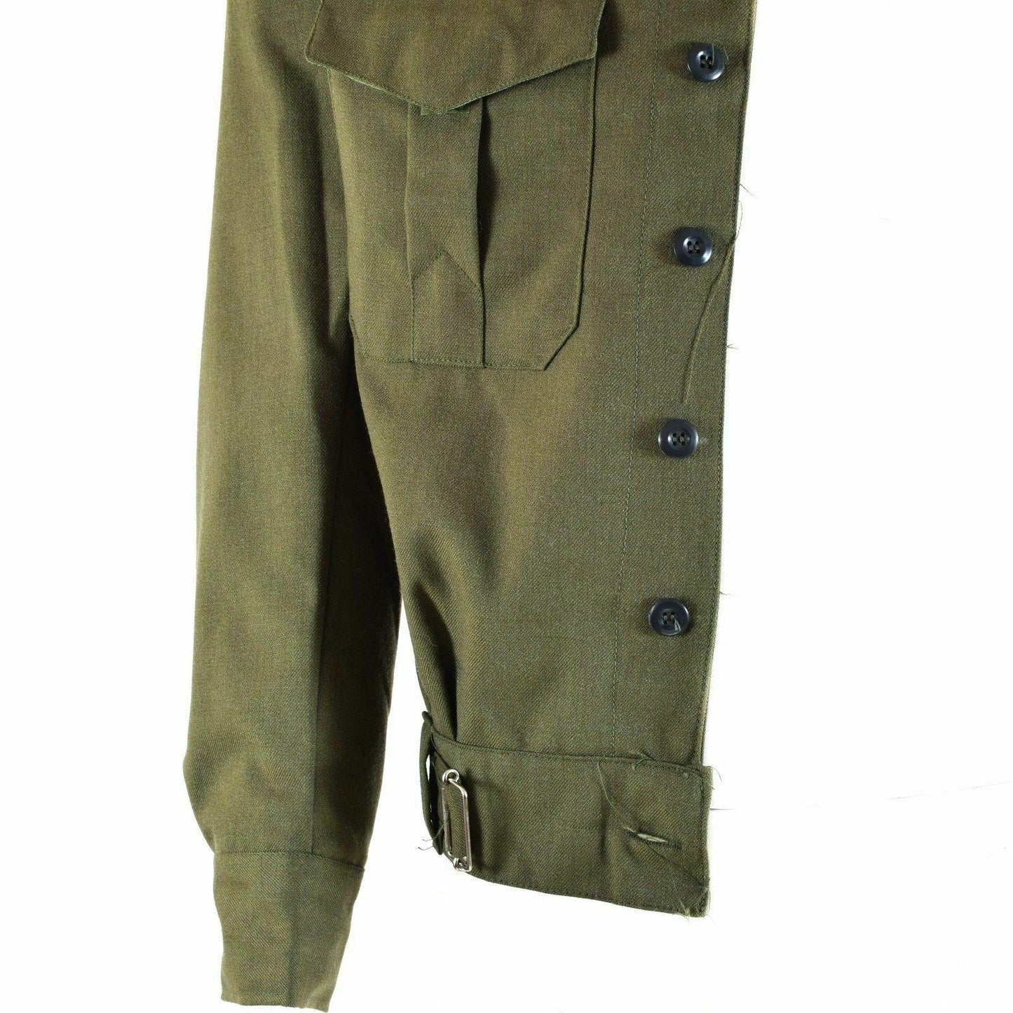 Greek army vintage jacket in olive color