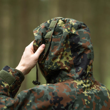 MiIL-TEC German military style waterproof jacket in Flectarn print