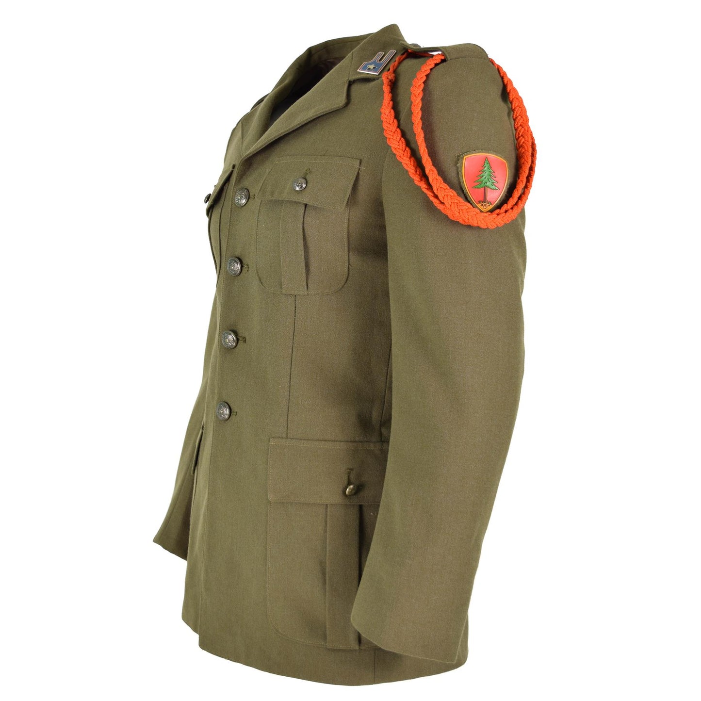 Italian army parade uniform jacket Olive