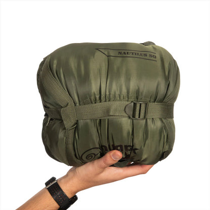 Snugpak Nautilus lengvas miegmaišis su antklodės funkcija alyvuogių