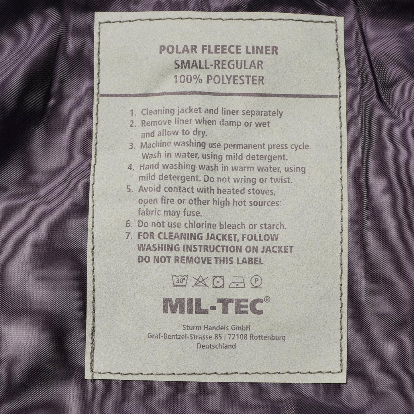 MIL-TEC 3-layer waterproof jacket in black