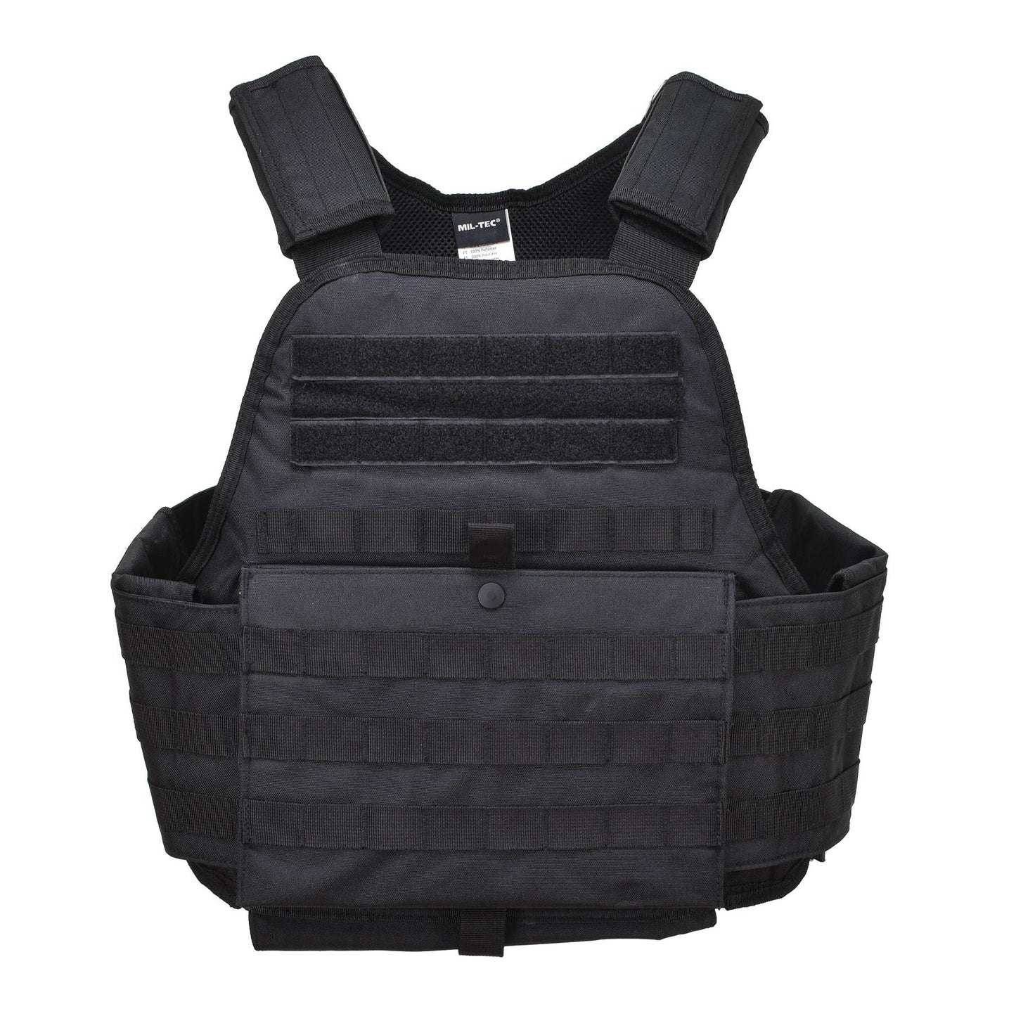 MIL-TEC Tactical Plate Carrying Vest Black