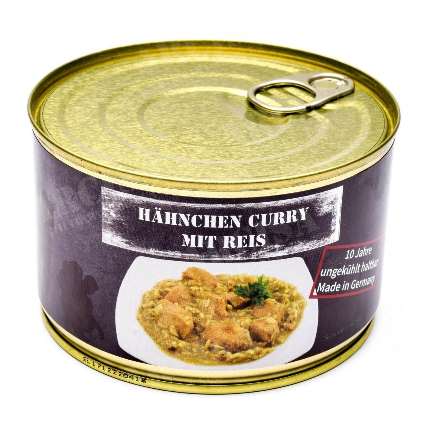 Canned dish "Chicken with curry and rice" 400g