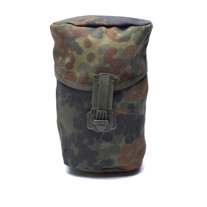 German army drinker with case flecktarn print