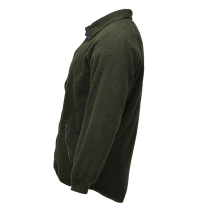 Dutch army fleece sports jumper olive