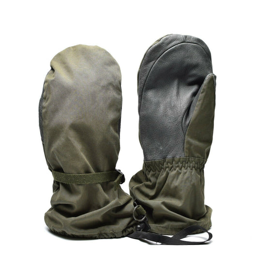 Austrian army waterproof goretex gloves Olive