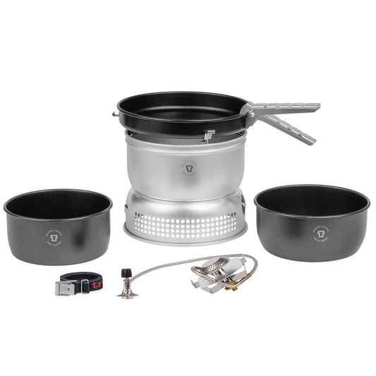 Trangia tourist stove 7-piece set for cooking while camping