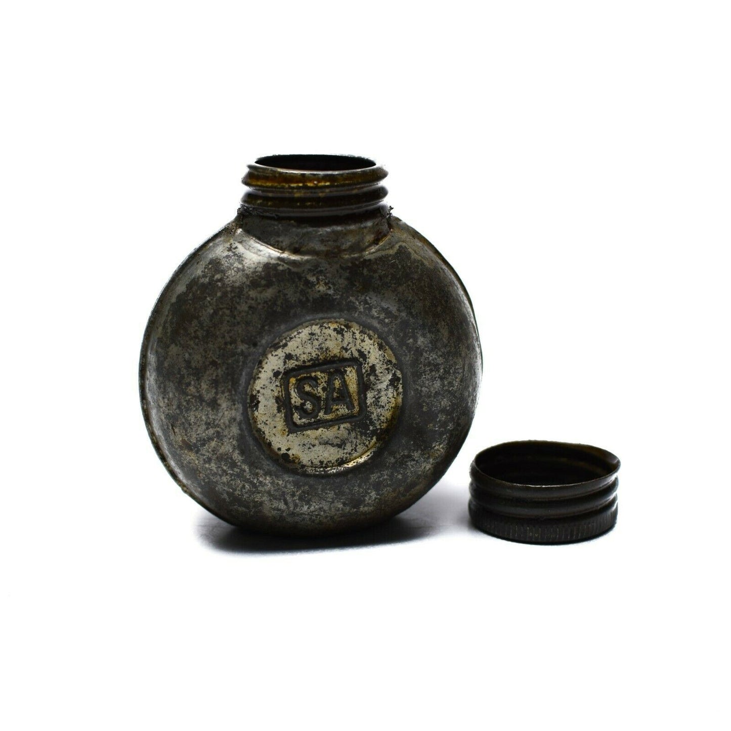 WW2 era Finnish army oil bottle for cleaning the gun