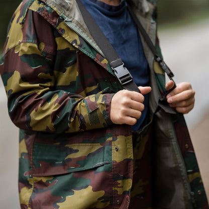 Belgian army waterproof jacket jigsaw print