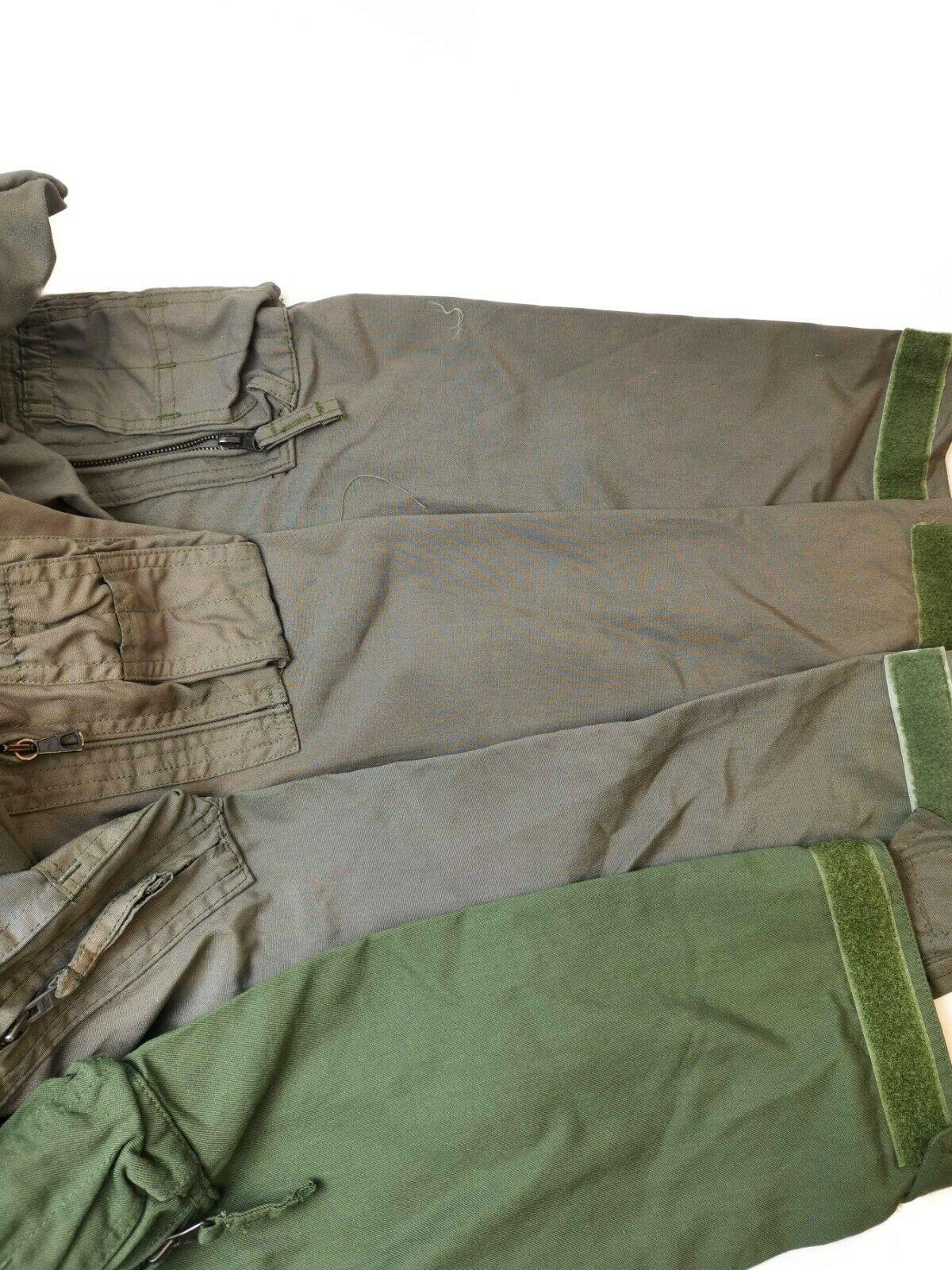 Heat-resistant overalls of the Dutch army in olive color