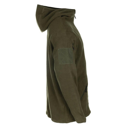 MFH warm fleece sweater in olive color