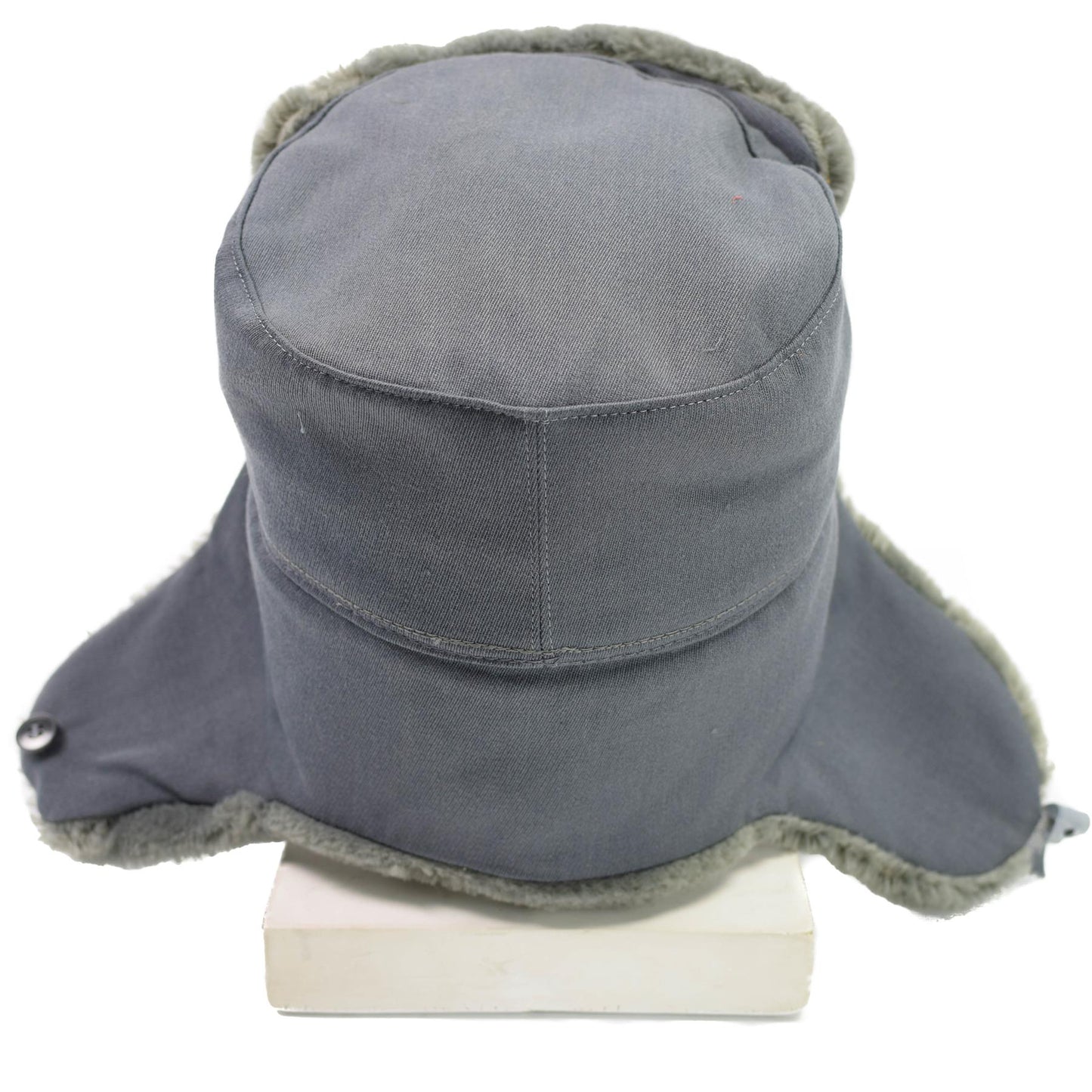 East German army vintage cap in gray color