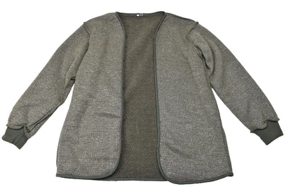 Czech military parka style cold weather jacket with collar and warming