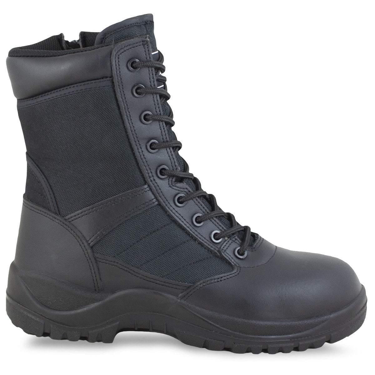 Magnum Centurion 8.0 SZ leather shoes in black color