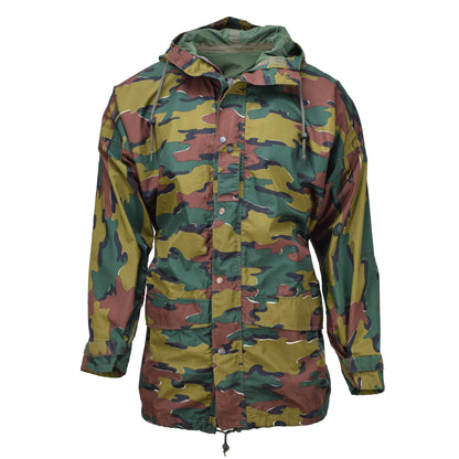 Belgian army waterproof jacket jigsaw print