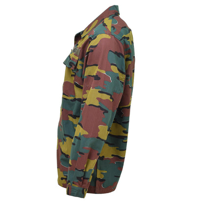 Belgian Army ripstop field shirt Jigsaw print