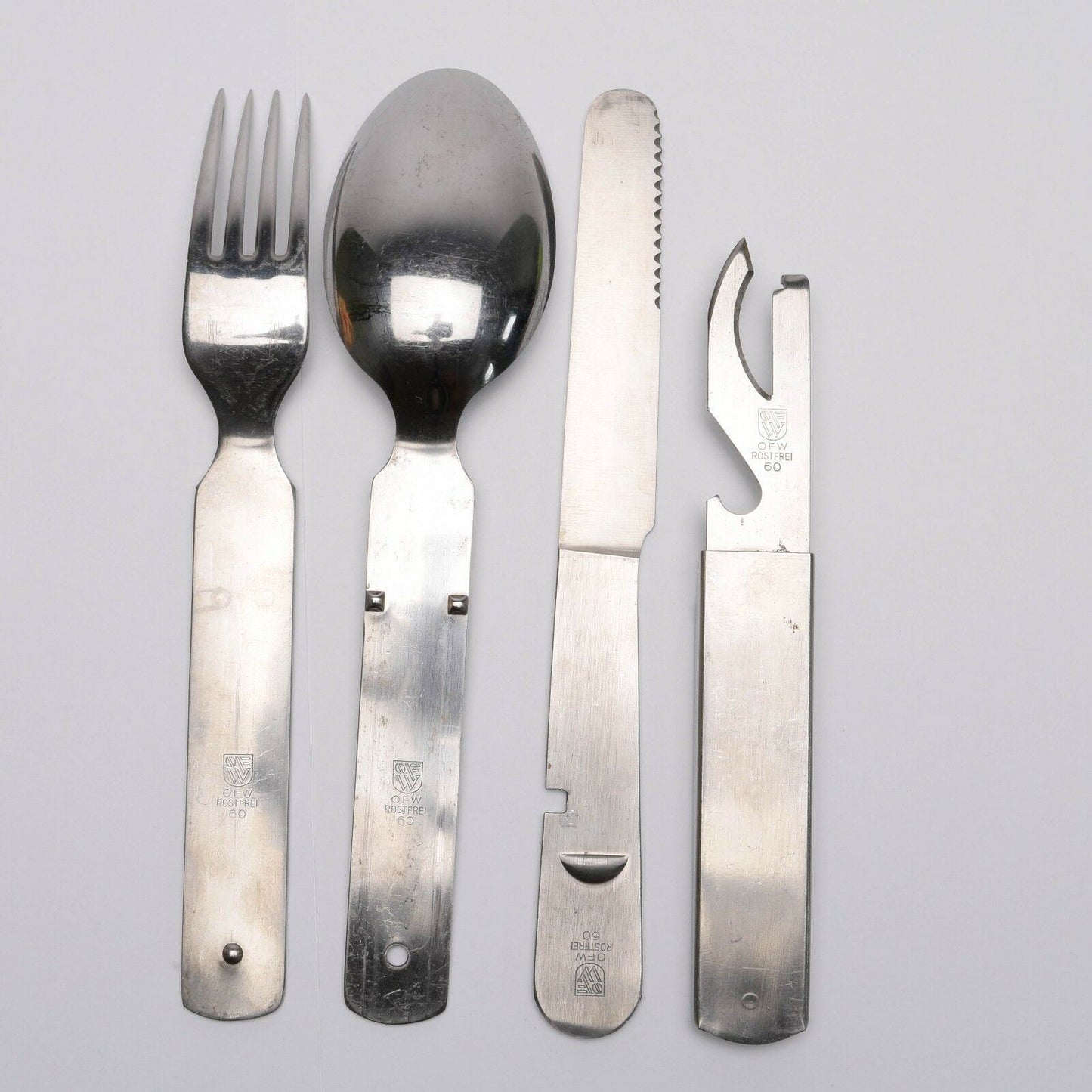 German army eating utensils set 4-piece