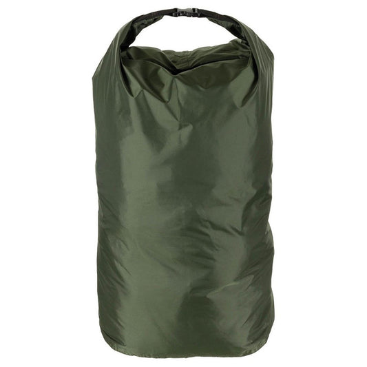 The British army waterproof bag has a capacity of 22 liters