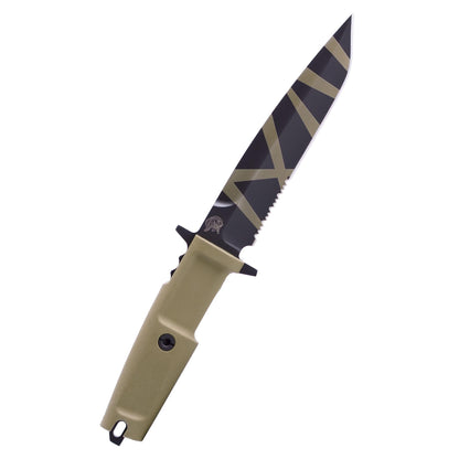 ExtremaRatio COL MOSCHIN combat knife with partially serrated blade