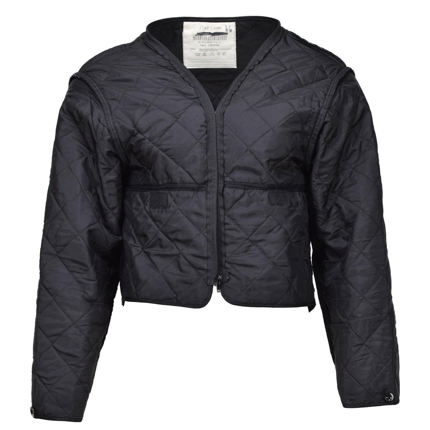 Dutch Army Quilted Winter Jacket Lining Black