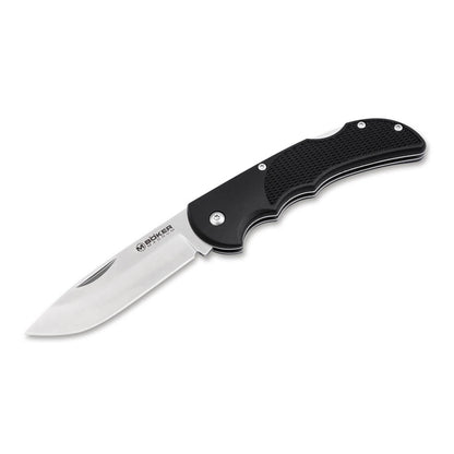 BOKER Magnum HL pocket folding knife 440C steel satin coating black