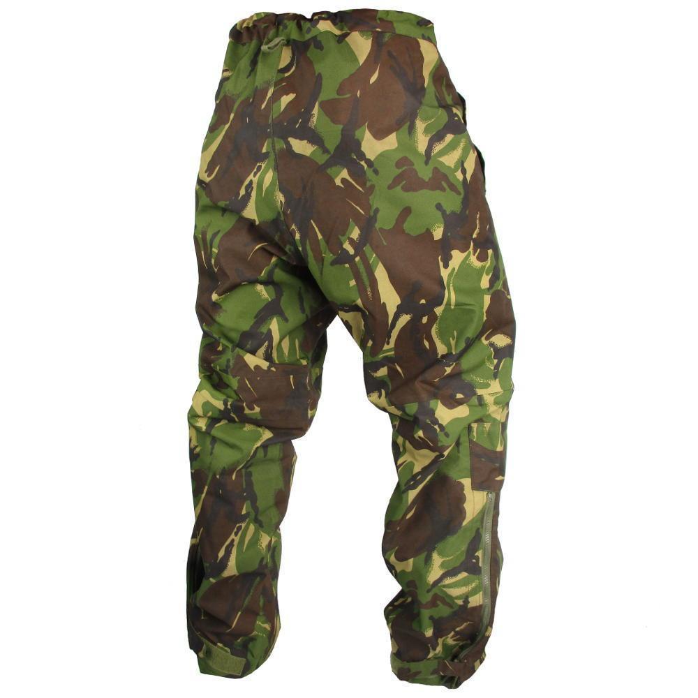 UK Army Waterproof GoreTex Trousers DPM Printing