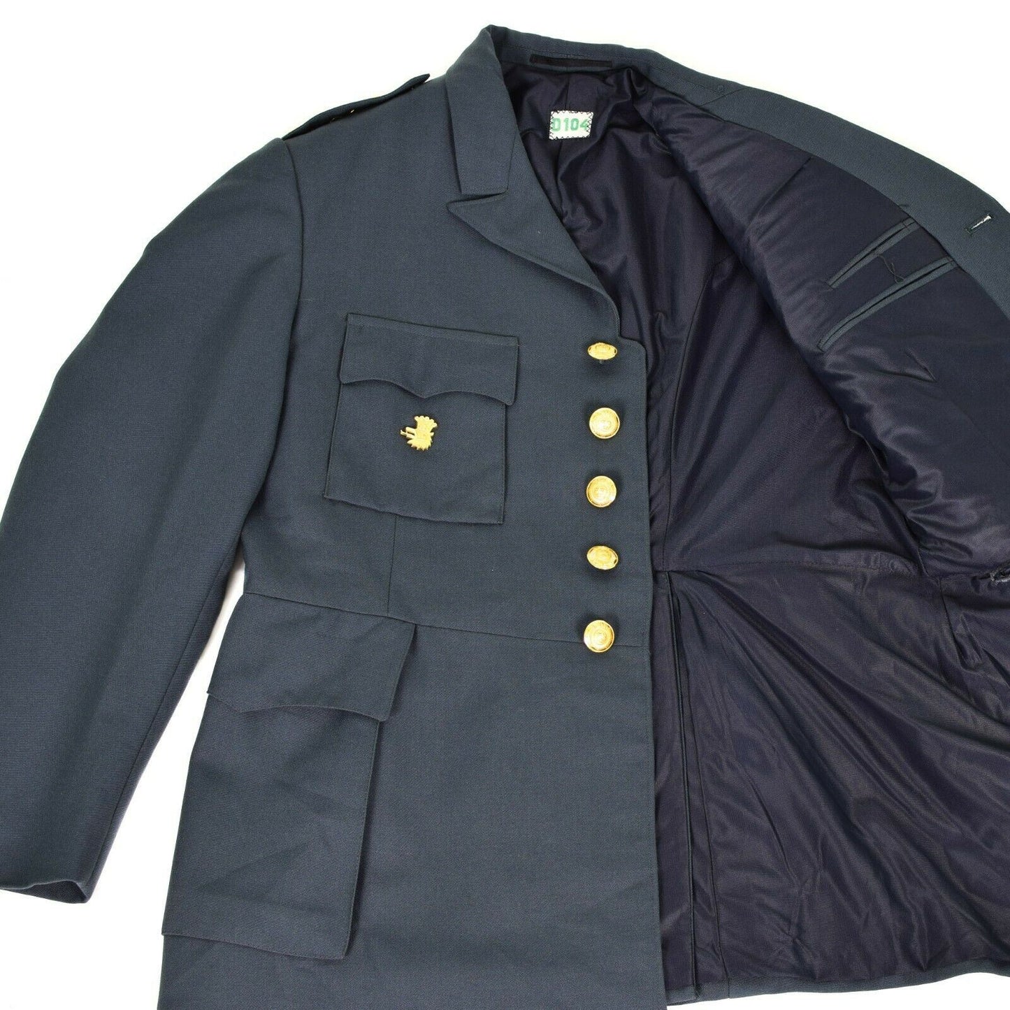 Swedish army infantry parade jacket Blue