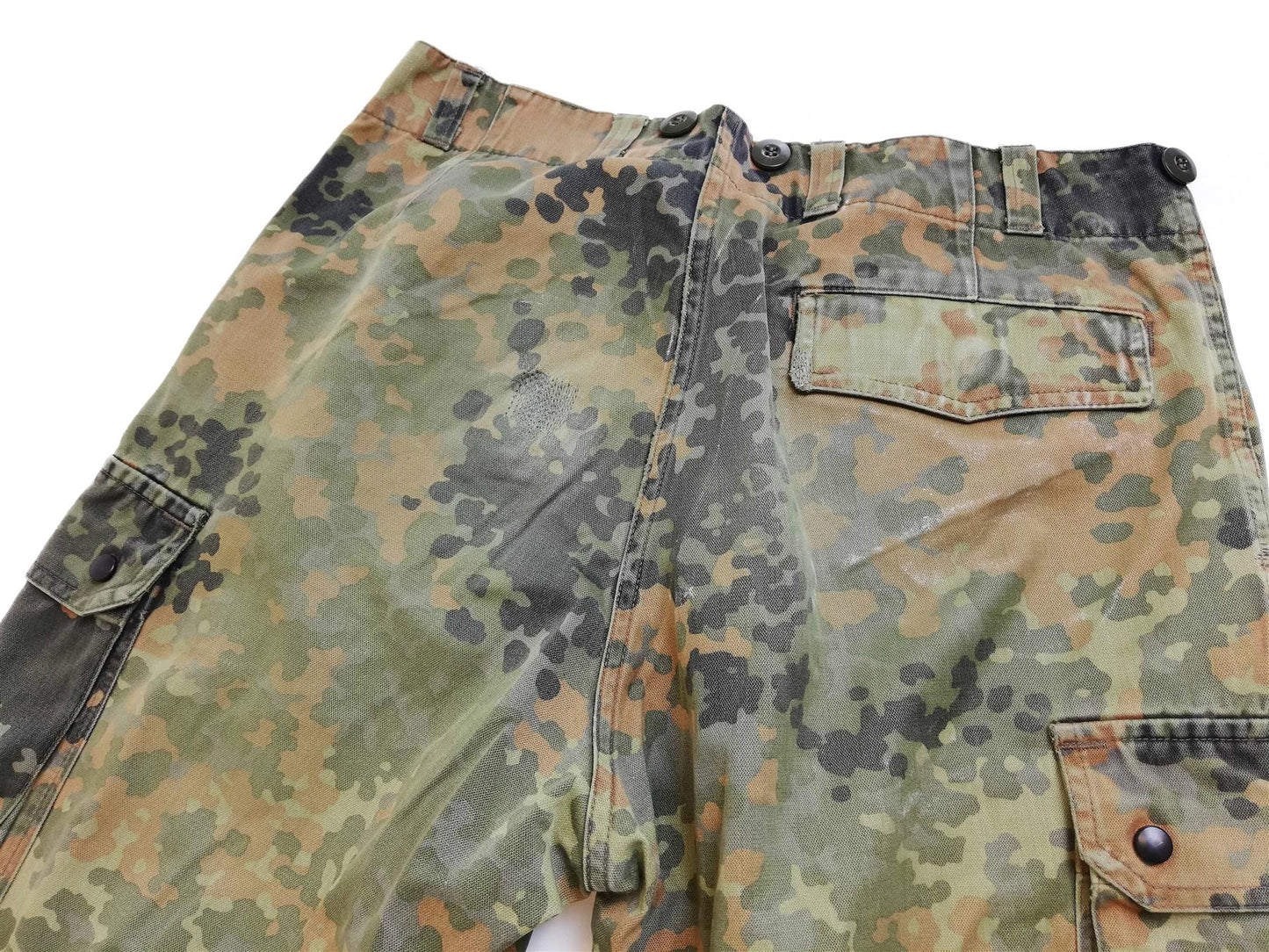 Flectarn print on German military style pants