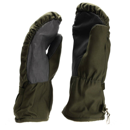 German army warm mittens olive color