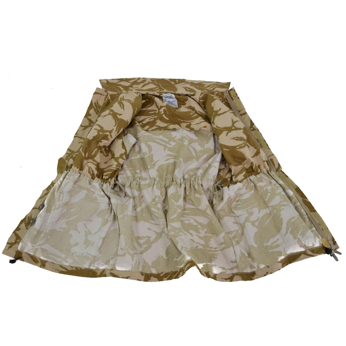 British Army smock style jacket Desert print