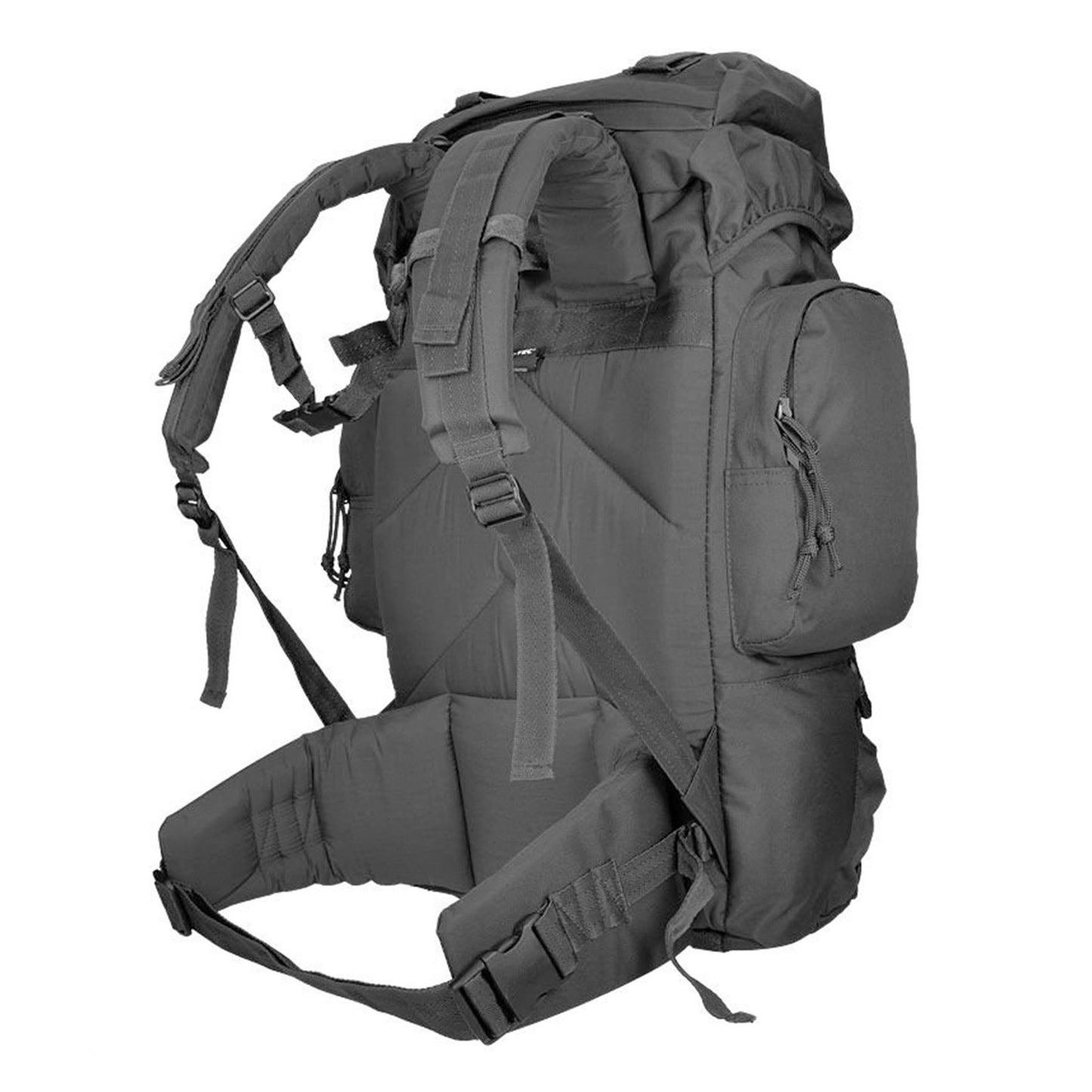 MIL-TEC COMMANDO large hiking backpack 55 liters integrated waterproof cover