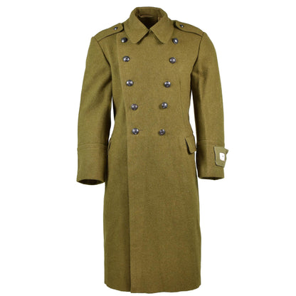 Khaki coat of wool fabric of the Romanian army