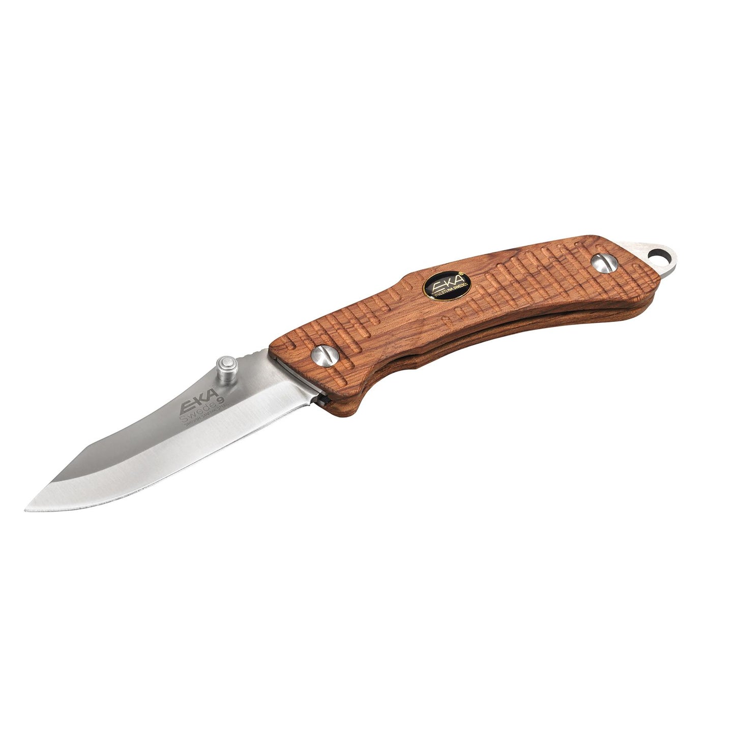 EKA Swede 9 folding survival knife with fire splitter