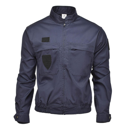 French military police ripstop jacket in blue