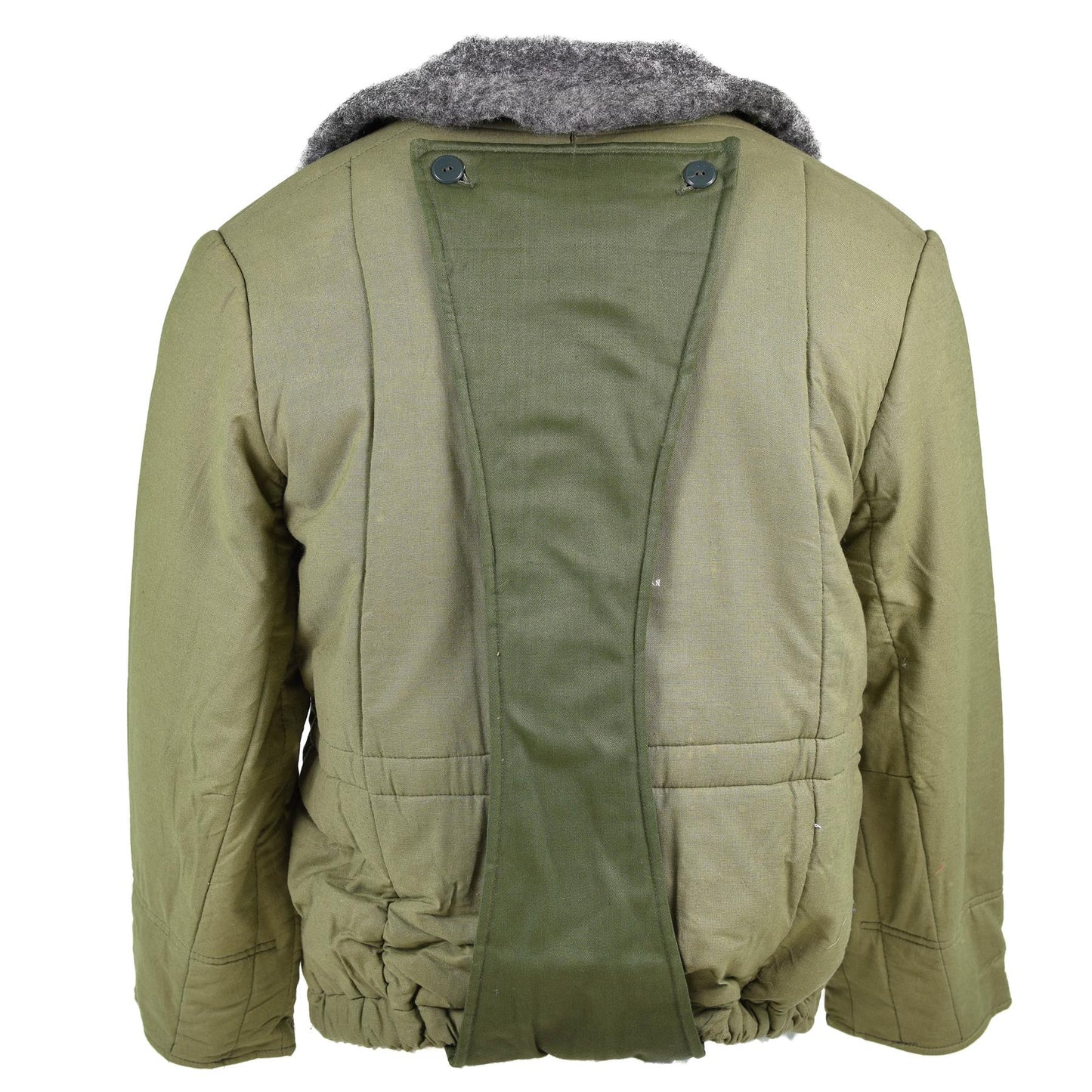 Hungarian army winter jacket olive color