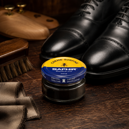 Saphir Creme Surfine batų priežiūros kremas 50ml juodas