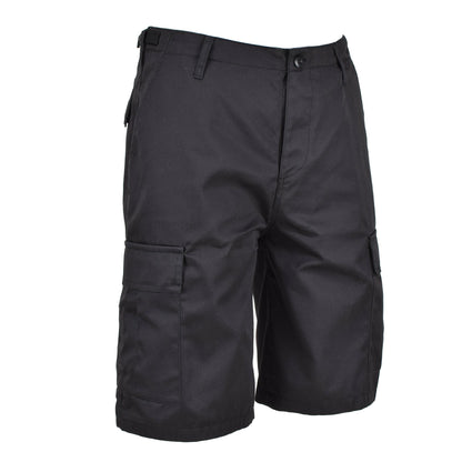 MIL-EC Military bermuda style shorts Black