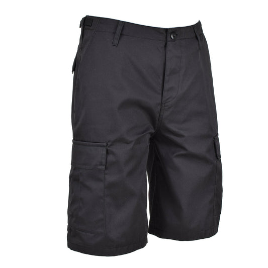 MIL-EC Military bermuda style shorts Black